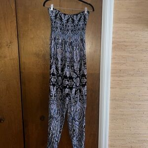 Free People Paisley Jumpsuit